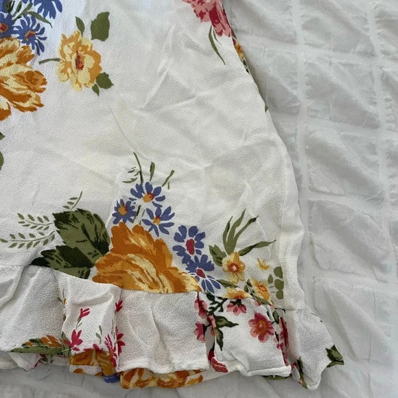 Reformation Christine floral mini dress in bouquet - Picture 7 of 13